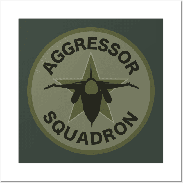 Aggressor Squadron (subdued) Wall Art by TCP